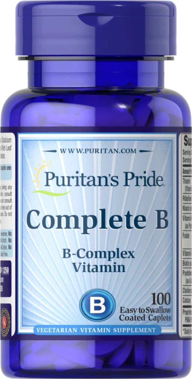 Complete B (Vitamin B Complex) 維生素B複合物 素食