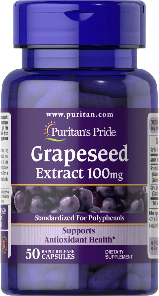 Grapeseed Extract 100 mg葡萄籽提取物 100毫克