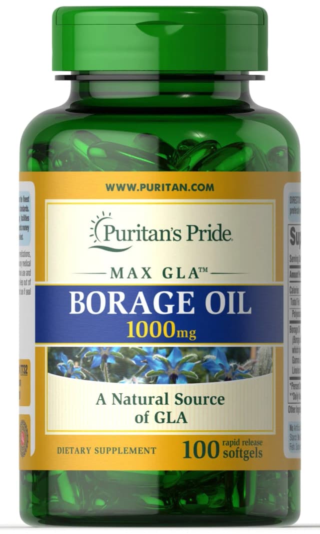Borage Oil 1000 – 天然高濃度GLA × 肌膚柔嫩 × 調理週期