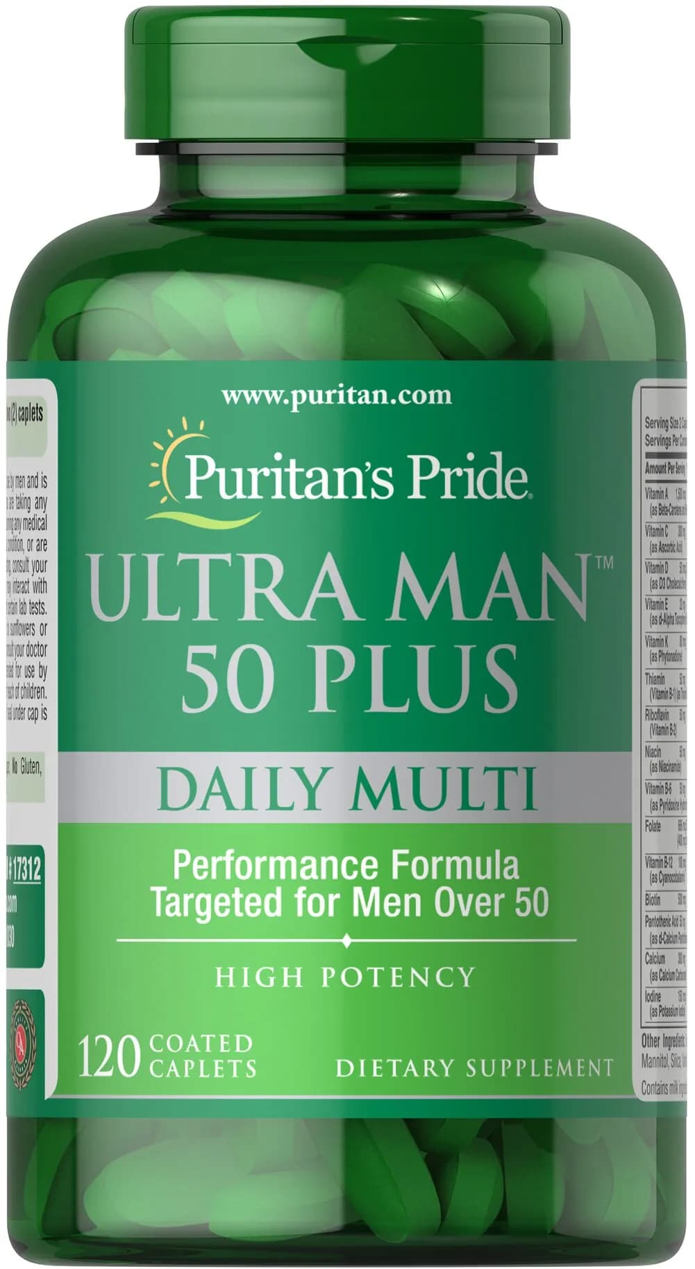 Ultra 男性綜合維他命 50歲以上 